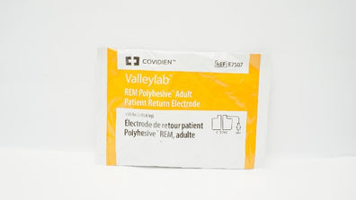 Covidien E7507DB Valleylab REM Polyhesive Adult Patient Return Electrode >30lbs